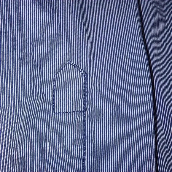 Nautica reproduction NJ-99 NJC contract long sleeved button down deck shirt. XXL - Picture 6 of 16